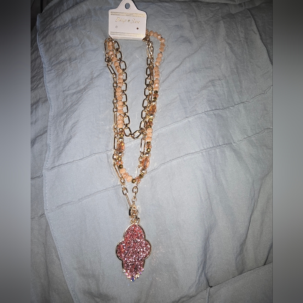 Ashlyn Rose Gold and Rose Gold Western Necklace